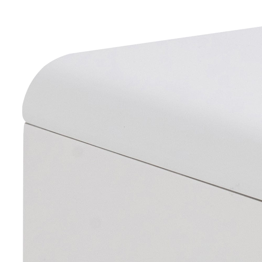 Noptiera din MDF, cu 1 sertar Supernova Alb, l45xA35xH59 cm (6)