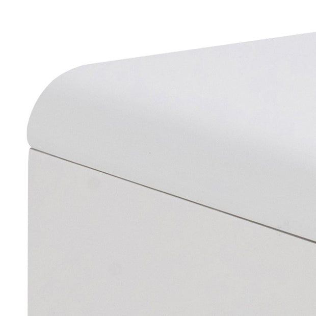 Noptiera din MDF, cu 1 sertar Supernova Alb, l45xA35xH59 cm (6)