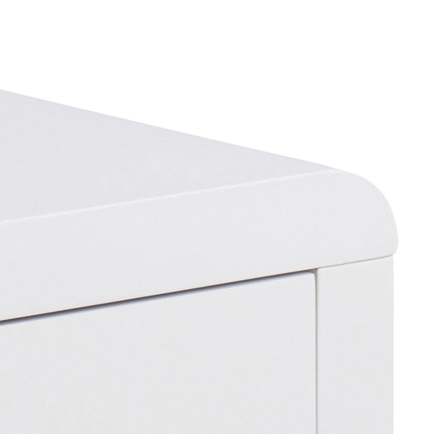 Noptiera din MDF, cu 1 sertar Supernova Alb, l45xA35xH59 cm (8)