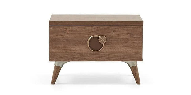 Dogtas Noptiera din pal, cu 1 sertar Clara Nuc, l59,8xA42xH41,9 cm