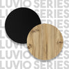 Asir Noptiera din pal, cu 1 sertar Luvio LV26-KL Stejar / Negru, l40xA35,5xH46,3 cm
