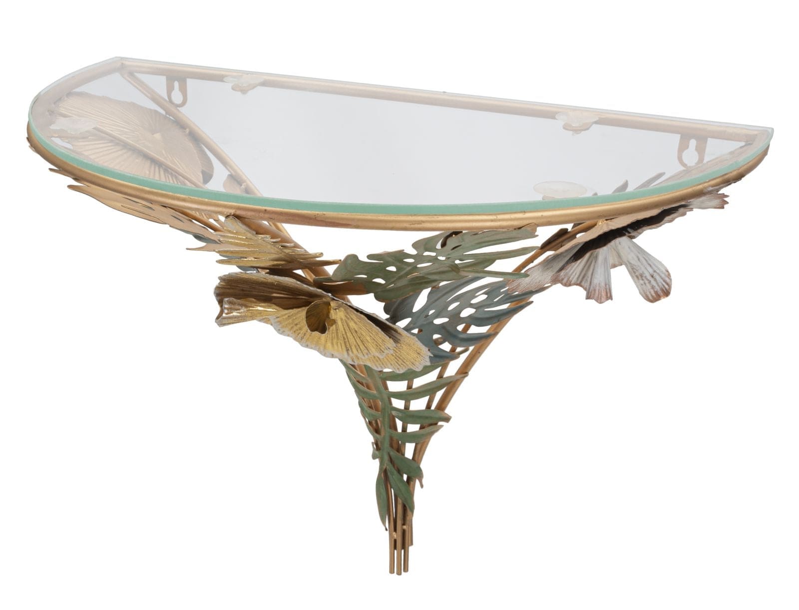 Noptiera suspendata din metal si sticla, Amaz Multicolor, l44,5xA24,5xH34,5 cm (2)