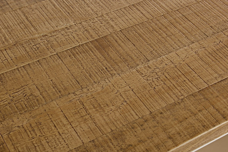 Noptiera din lemn de pin si MDF, cu 3 sertare Elvia Natural / Ivoir, l53xA34xH58 cm (2)