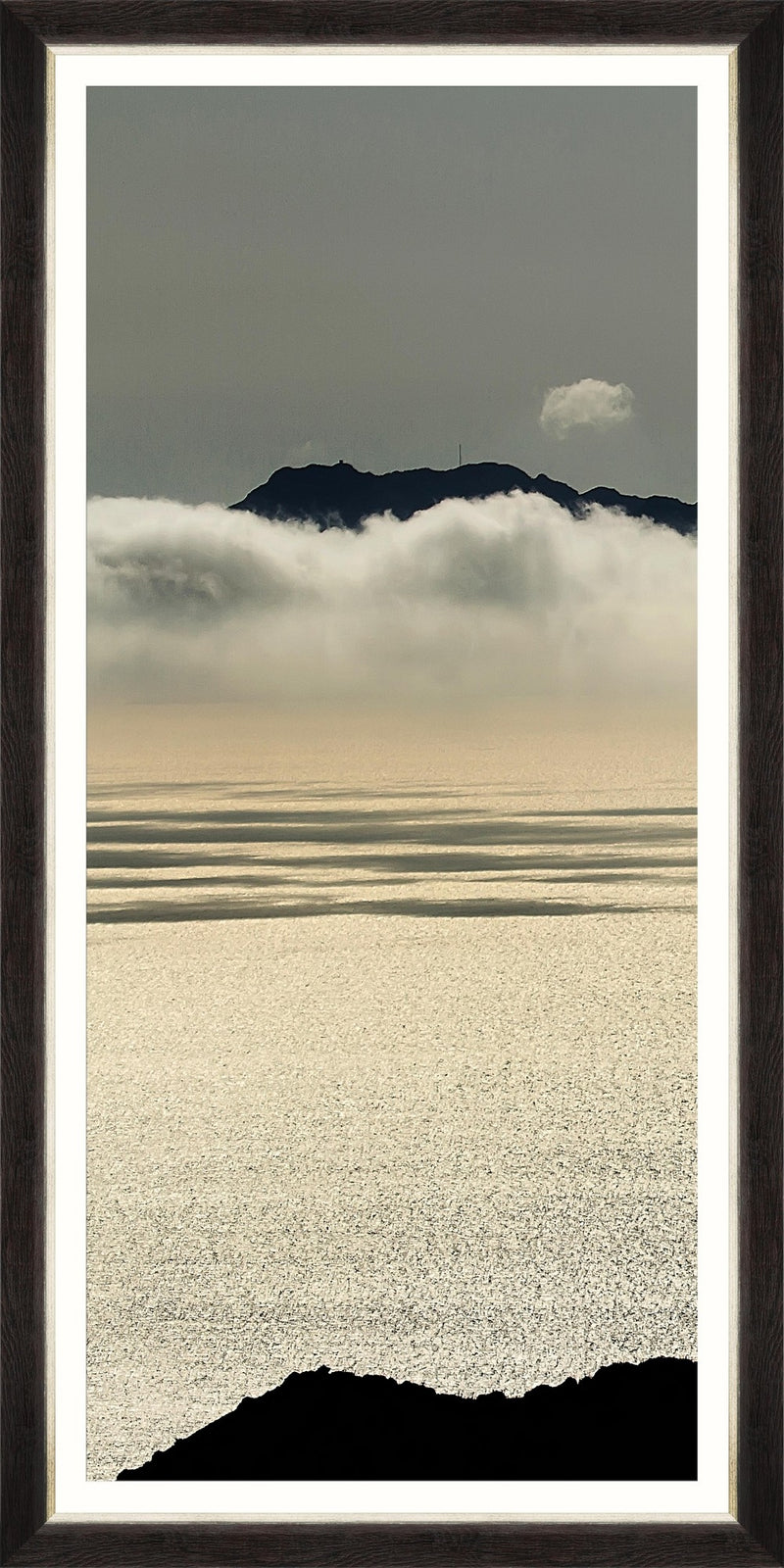 Tablou 3 piese Framed Art Ocean And Clouds (3)