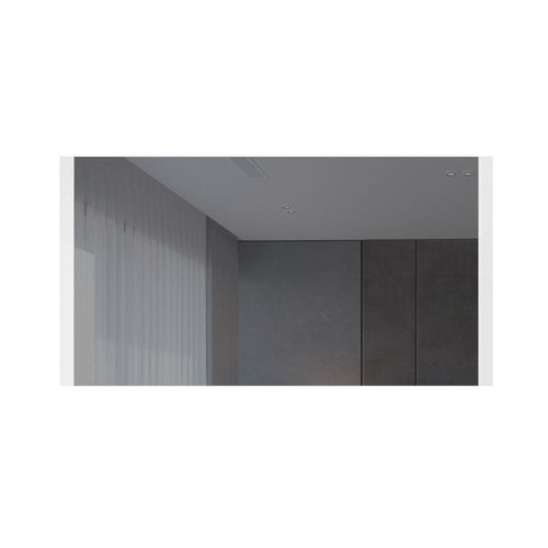 Oglinda decorativa cu rama din pal, Avis OG/AV Large Alb, l123xH65 cm