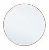 Oglinda decorativa cu rama metalica, Nucleos Round Auriu & BIZZZT-MIRROR-NUCLEOS-ROUND
