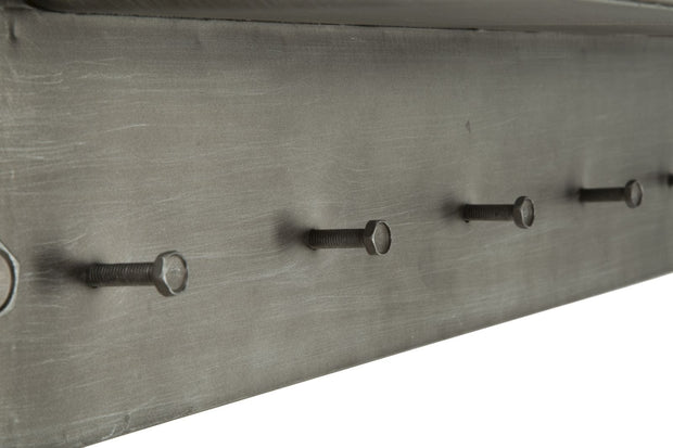 Oglinda decorativa din metal Bolt Gri inchis, l70xA19,5xH60 cm (4)