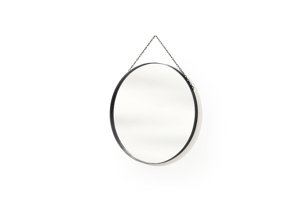 Oglinda decorativa din metal, Nicole, Ø60 cm (3)
