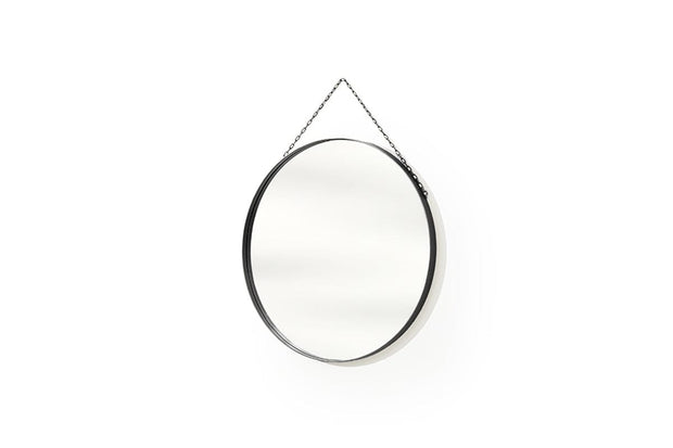 Oglinda decorativa din metal, Nicole, Ø60 cm (3)