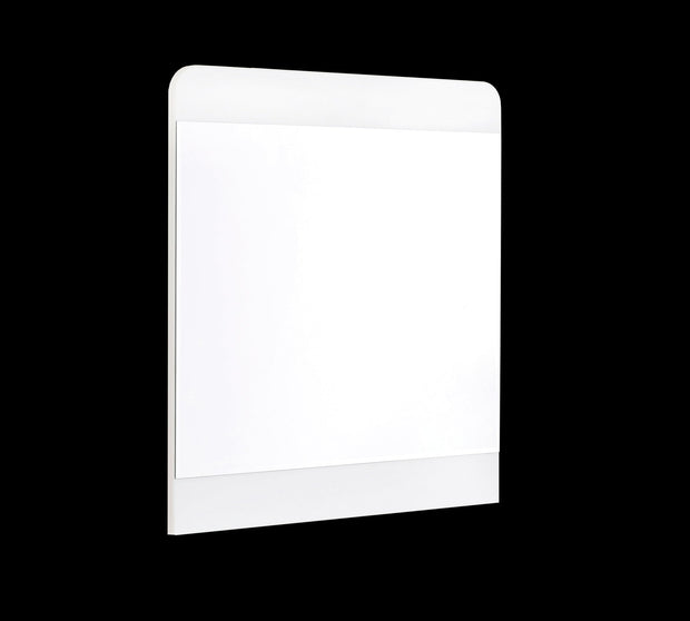 Oglinda decorativa din pal pentru tineret White, l71xA3xH75 cm