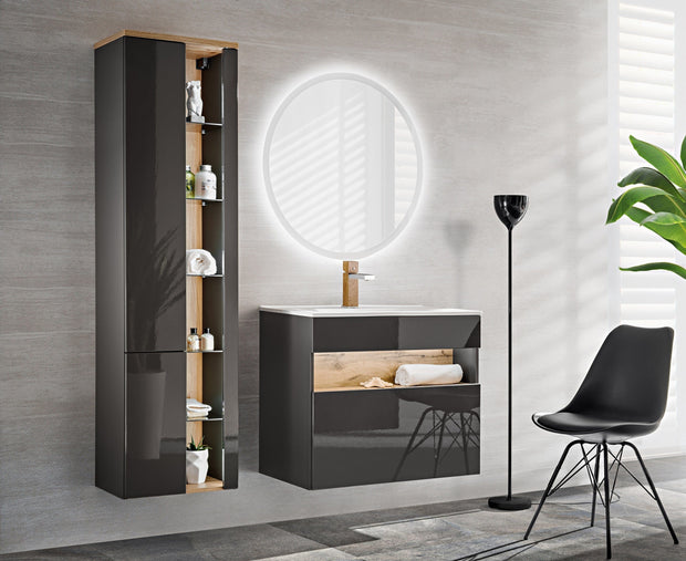 Oglinda pentru baie cu Led Venus Ø 60 cm (2)