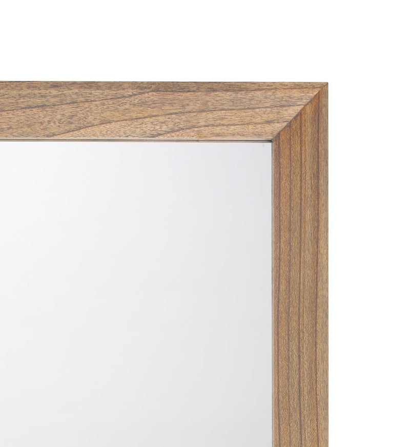 Oglinda decorativa cu rama din lemn si furnir, Merapi Tall Natural, l80xH180 cm (3)