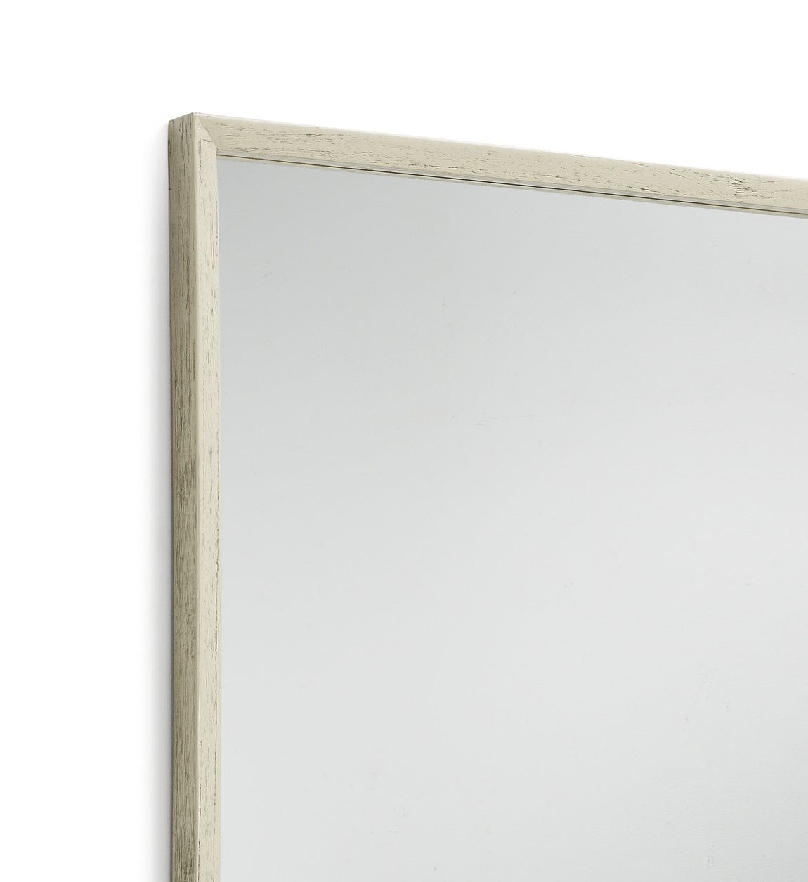Oglinda decorativa cu rama din lemn, Muria Stejar White Wash, l80xH100 cm (2)