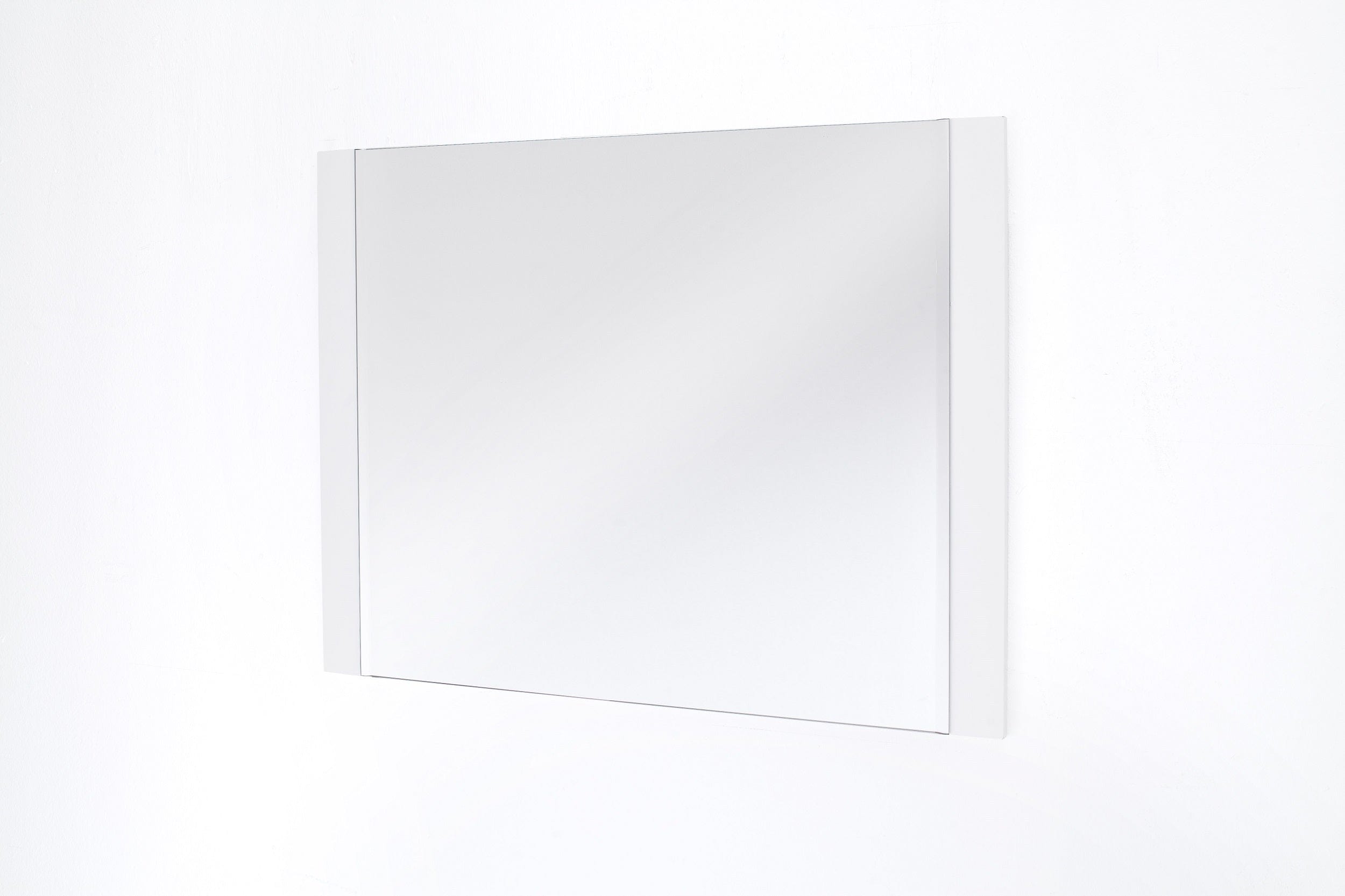 Oglinda decorativa cu rama din MDF, Romina Alb, l90xH68 cm (4)