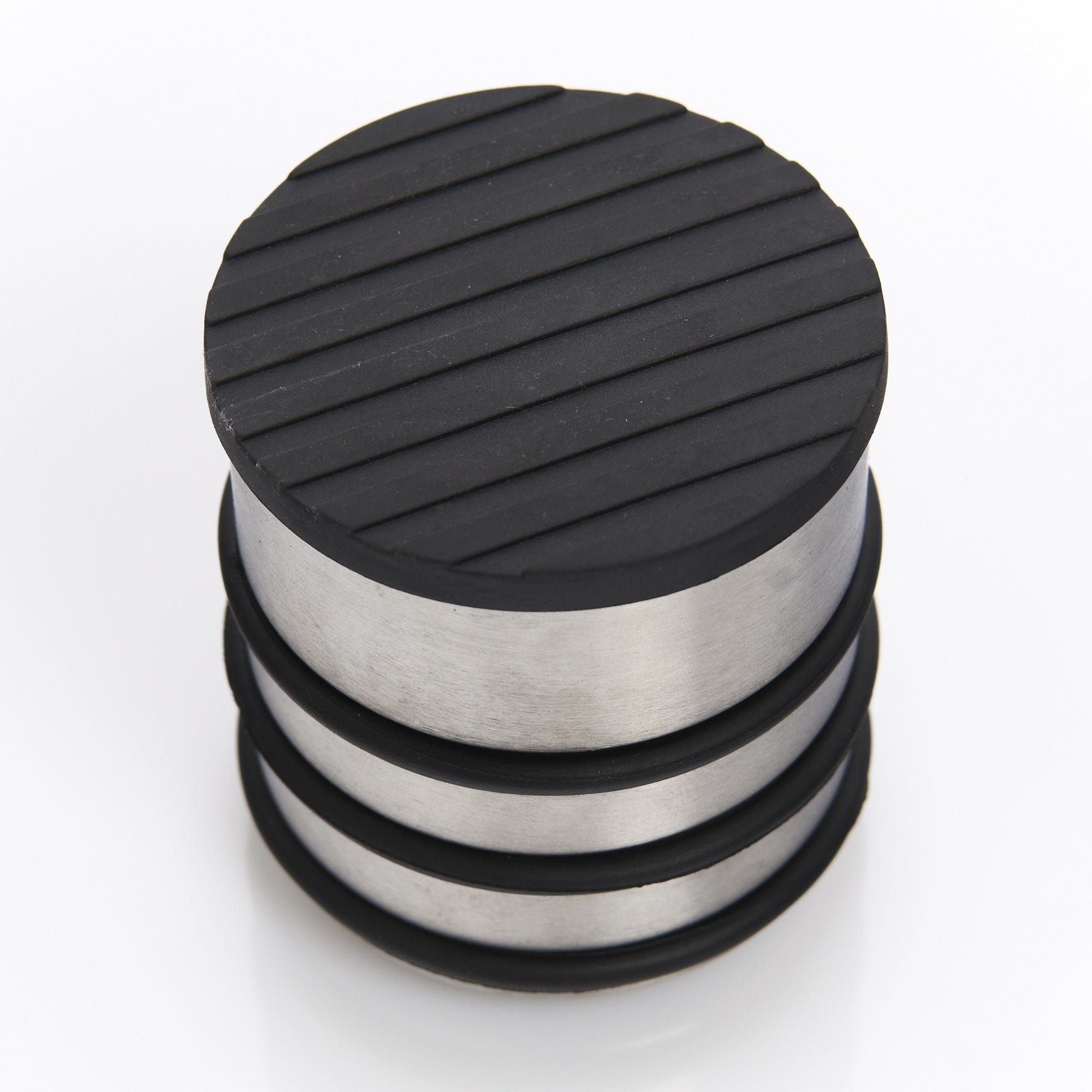 Zeller Opritor usa din metal si cauciuc, Stopper Double Crom, Ø6,5xH7 cm