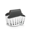 Zeller Organizator dublu din plastic, pentru produse de curatenie, Sink Alb, l14,5xA13,5xH12,5 cm