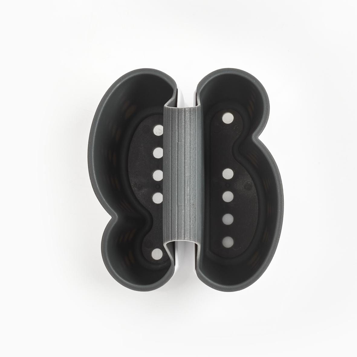 Zeller Organizator dublu din plastic, pentru produse de curatenie, Sink Alb, l14,5xA13,5xH12,5 cm