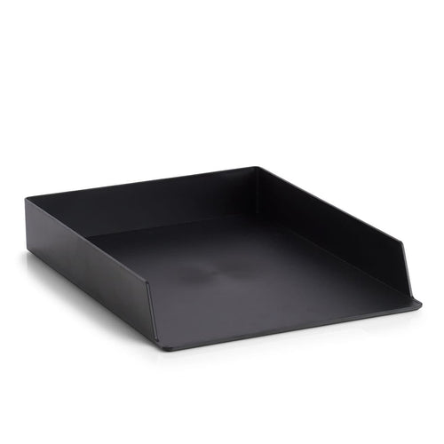 Organizator pentru documente, din plastic, Free Negru, L32,5xl24xH5 cm