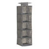 Organizator textil pentru dulap, Vlies Small Gri, l28xA28xH95 cm