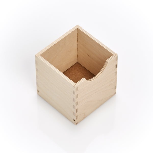 Organizator modular din lemn, cu 5 sertare, Wood Small Natural, L13xl12xH60 cm (1)