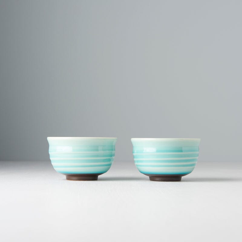 Pahar din ceramica, Celadon Verde, 140 ml (2)