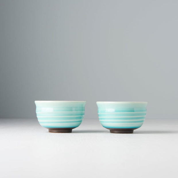 Pahar din ceramica, Celadon Verde, 140 ml (2)