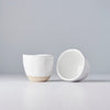 Pahar din ceramica, Lopsided Alb, 180 ml (2)