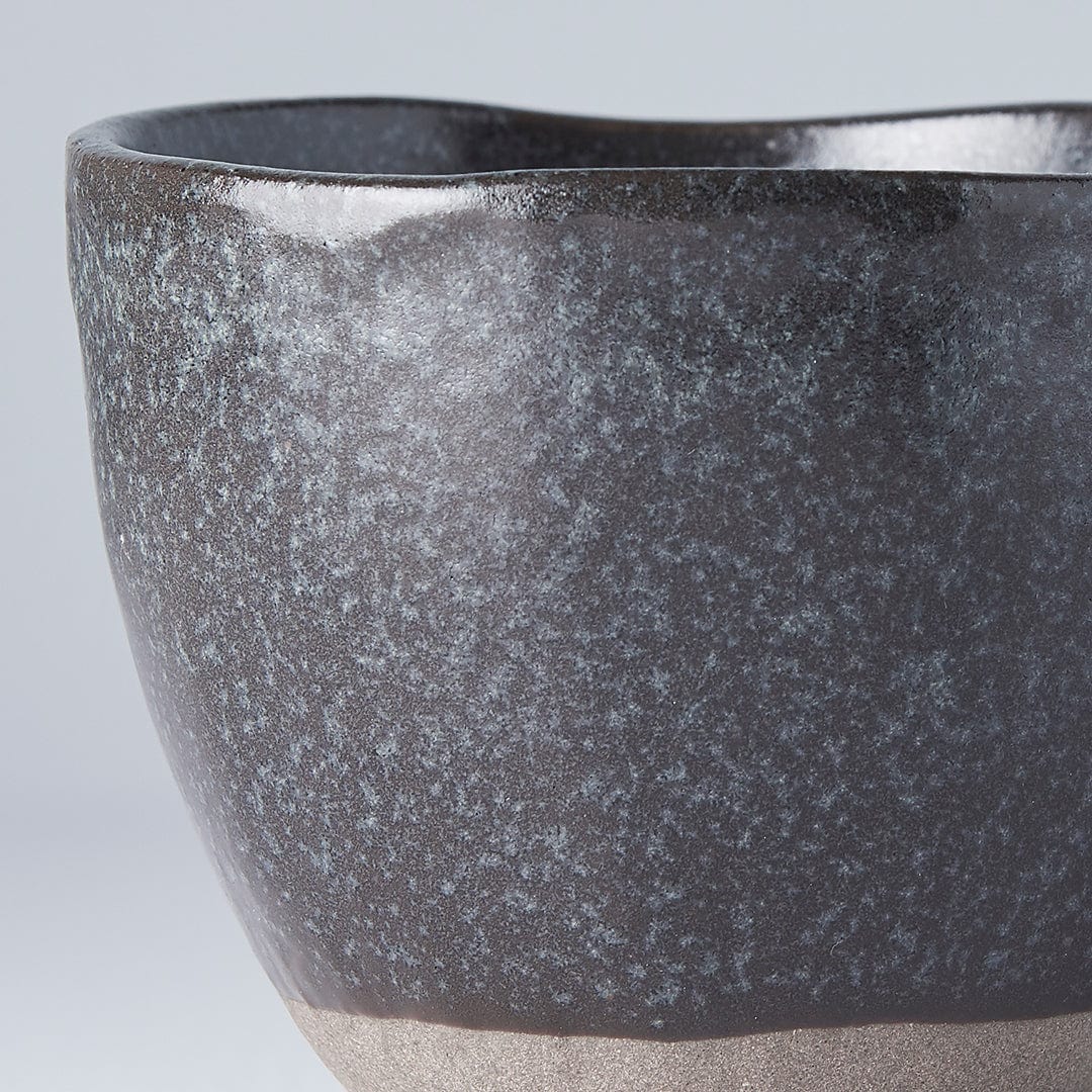 Pahar din ceramica, Lopsided Negru, 180 ml (1)