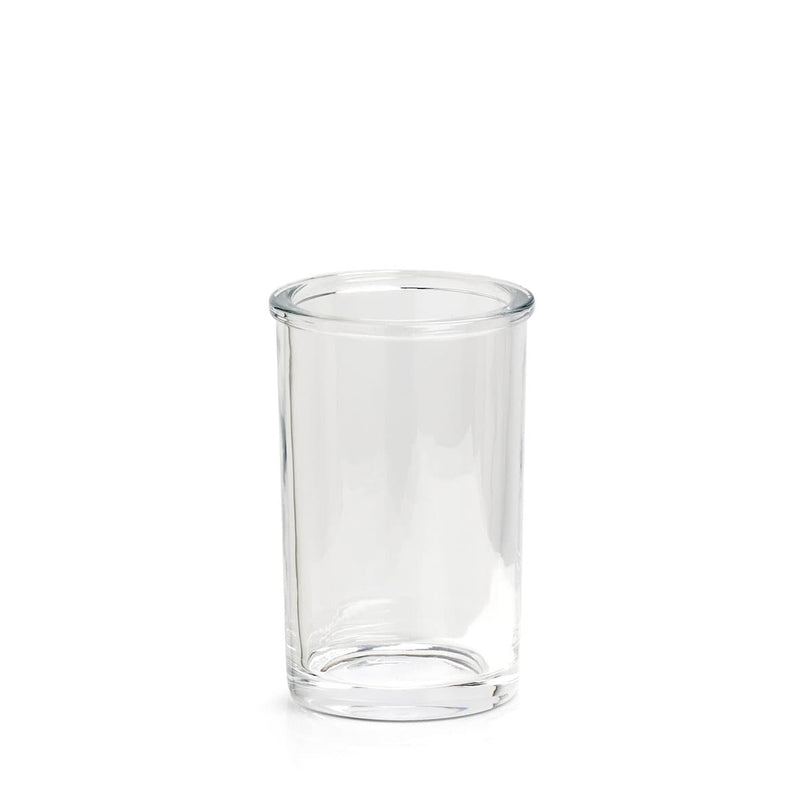 Pahar pentru periuta de dinti, din sticla, Clear Transparent, Ø7,4xH11,3 cm