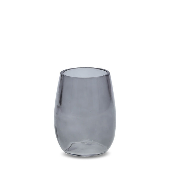 Pahar pentru periuta de dinti, din sticla, Modern Negru, Ø8,5xH11 cm