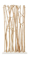 Paravan despartitor din lemn de mungur, Aili Natural, l100xA18,5xH180 cm (2)