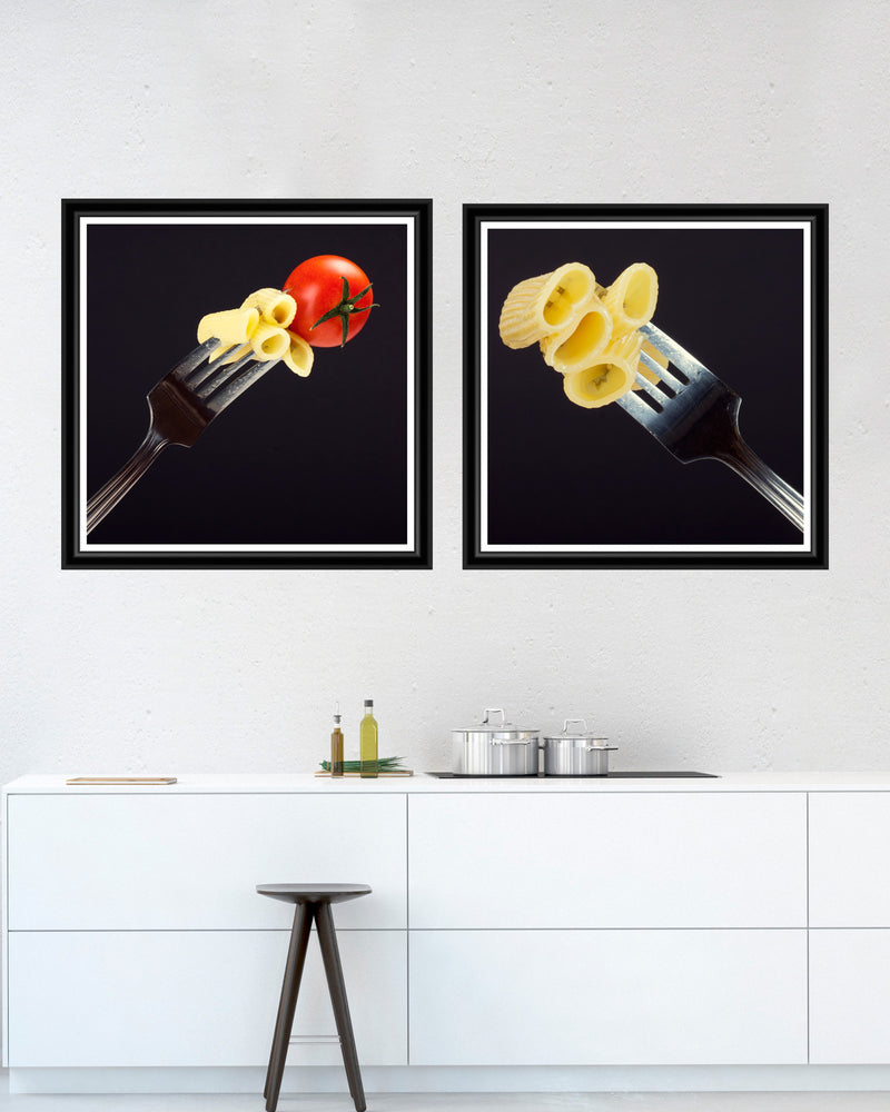 Tablou 2 piese Framed Art Pasta and Fork (3)