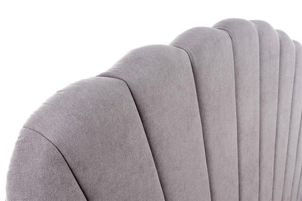 Halmar 200 x 160 cm Pat cu sertar, tapitat cu stofa Gabrielanis Gri Deschis, 200 x 160 cm