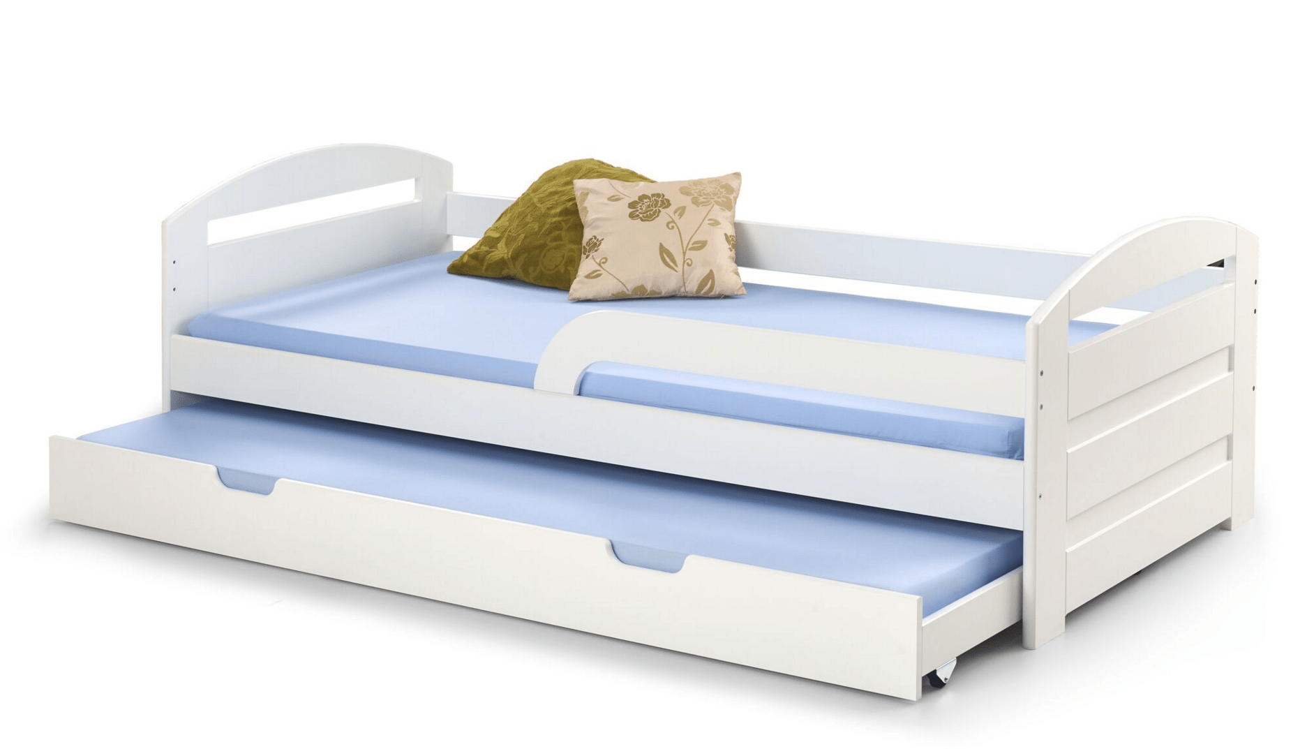 Halmar 200 x 90 cm Pat din MDF cu sertar, pentru copii Natalya 2 Alb, 200 x 90 cm