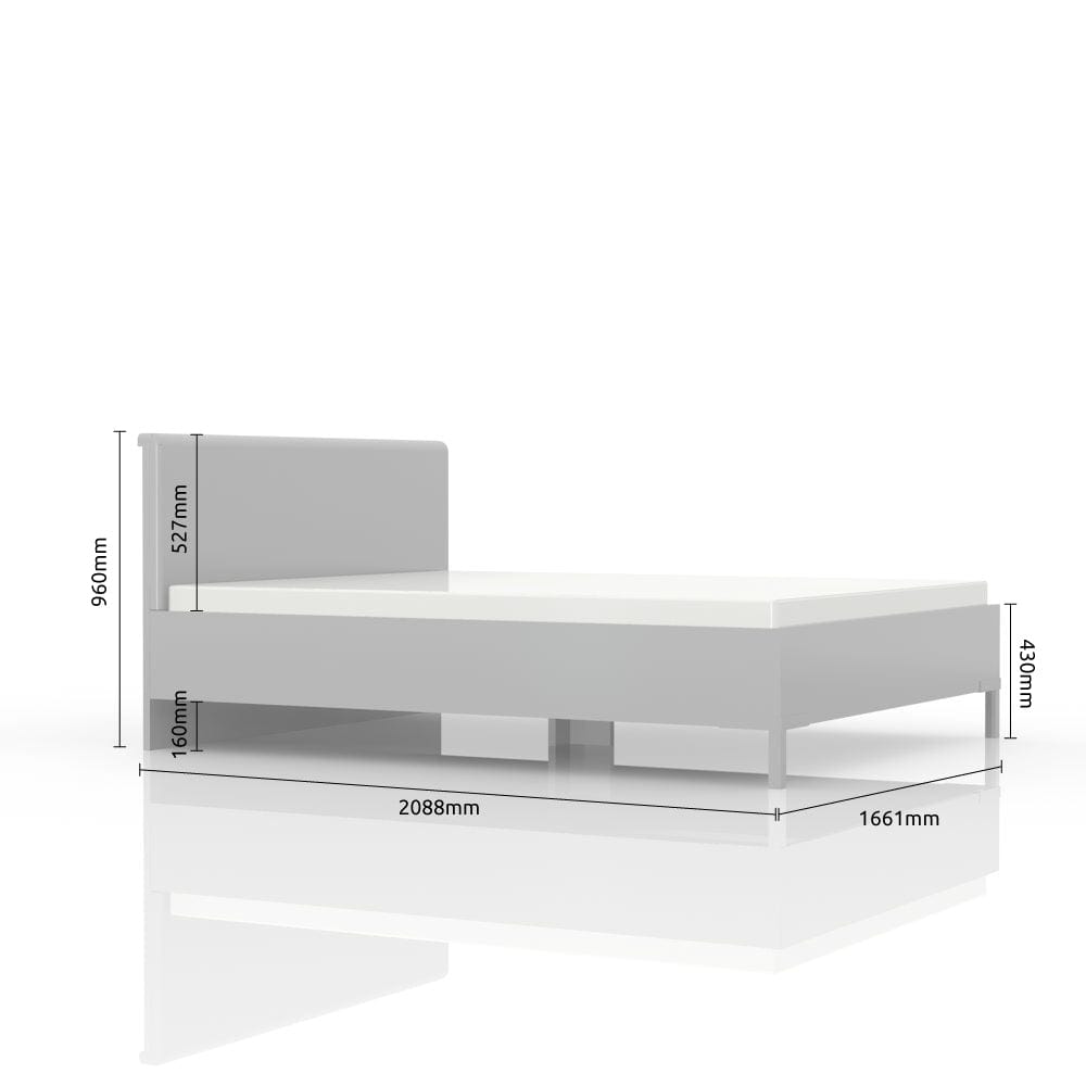 Pat din pal, capatai tapitat cu stofa, Onyx Antracit / Nuc Pacific (2)