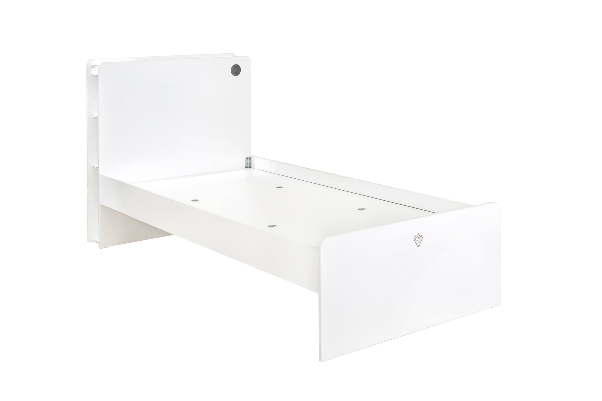 Pat din pal pentru tineret White (6)