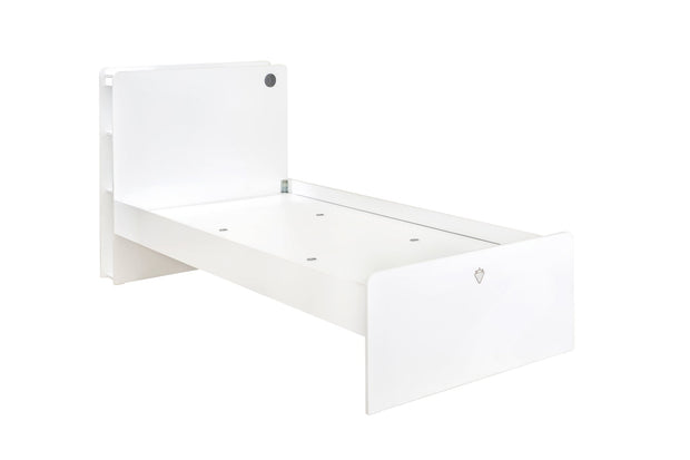 Pat din pal pentru tineret White (6)