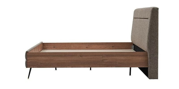 Dogtas Pat din pal tapitat cu stofa Larina Grej