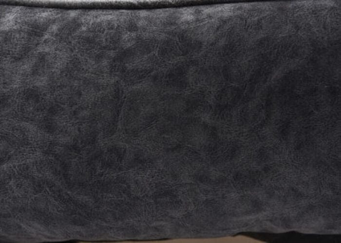 Tianyuan Pet Pat pentru animale de companie, cu margini inalte, Cozy XS Gri deschis / Gri inchis, L47xl37xH17 cm