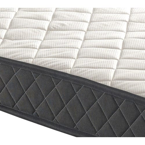 Pat pliant metalic cu saltea inclusa, Katla Negru, 200 x 90 cm (5)