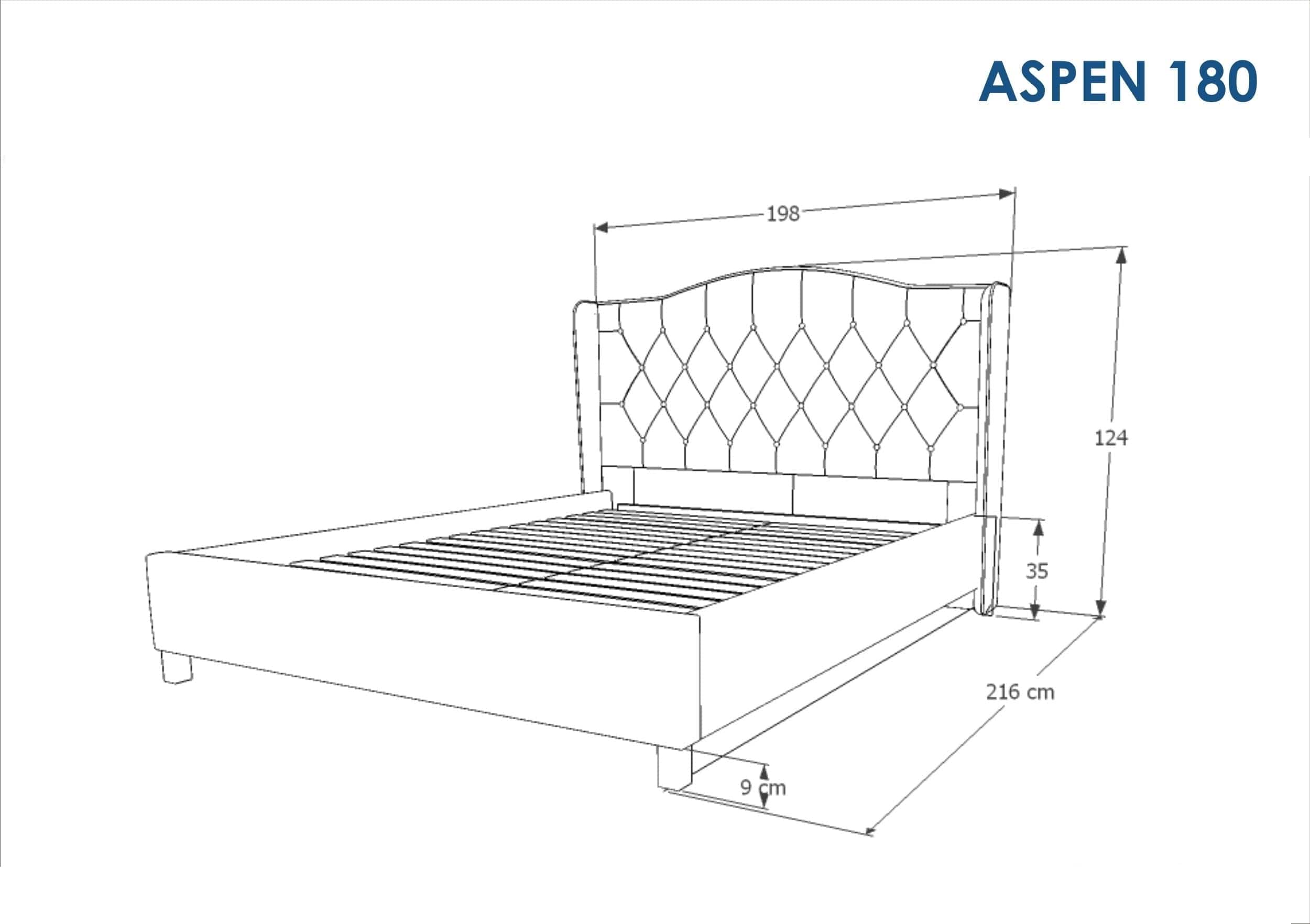 Signal Pat tapitat cu stofa Asante Velvet Gri