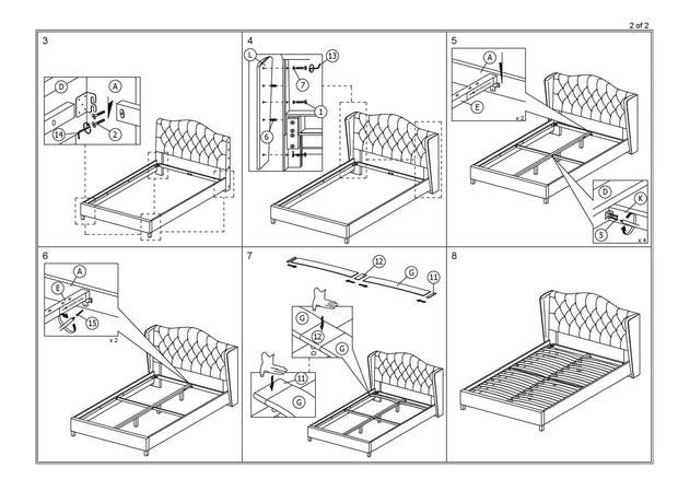 Pat tapitat cu stofa Asante Velvet Verde (5)