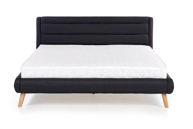 Halmar Pat tapitat cu stofa Elance Gri inchis