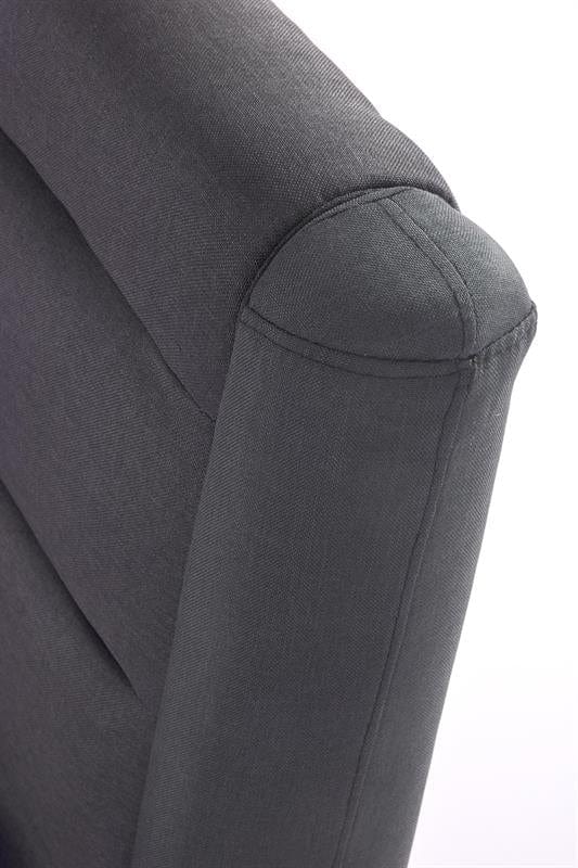 Halmar Pat tapitat cu stofa Elance Gri inchis