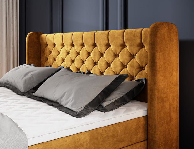 Pat tapitat Madino Boxspring (4)