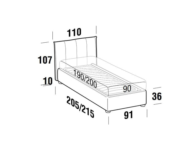 Pat tapitat si somiera fixa Plumeris (6)