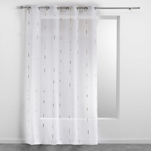 Perdea Chenilla Ivoir, 140 x 280 cm