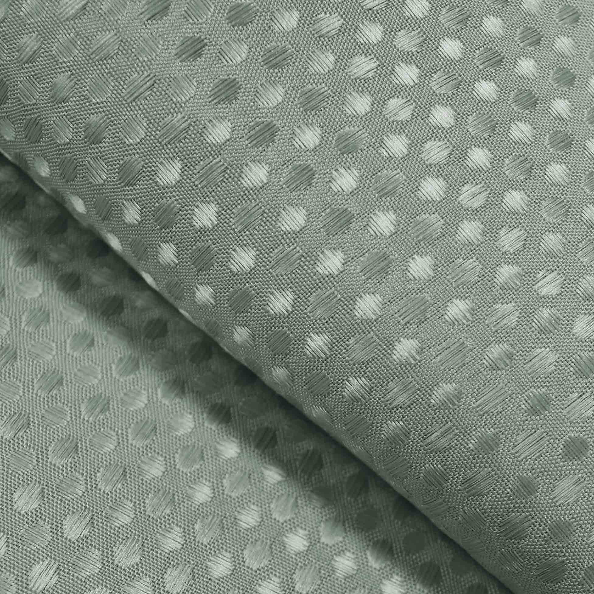 Perdea dus din poliester, Quartz Gri Deschis, 180 x 200 cm (2)