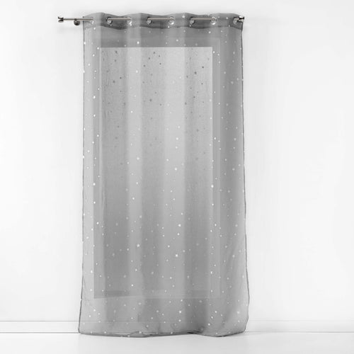 Perdea Fluo Night Gri, 140 x 240 cm