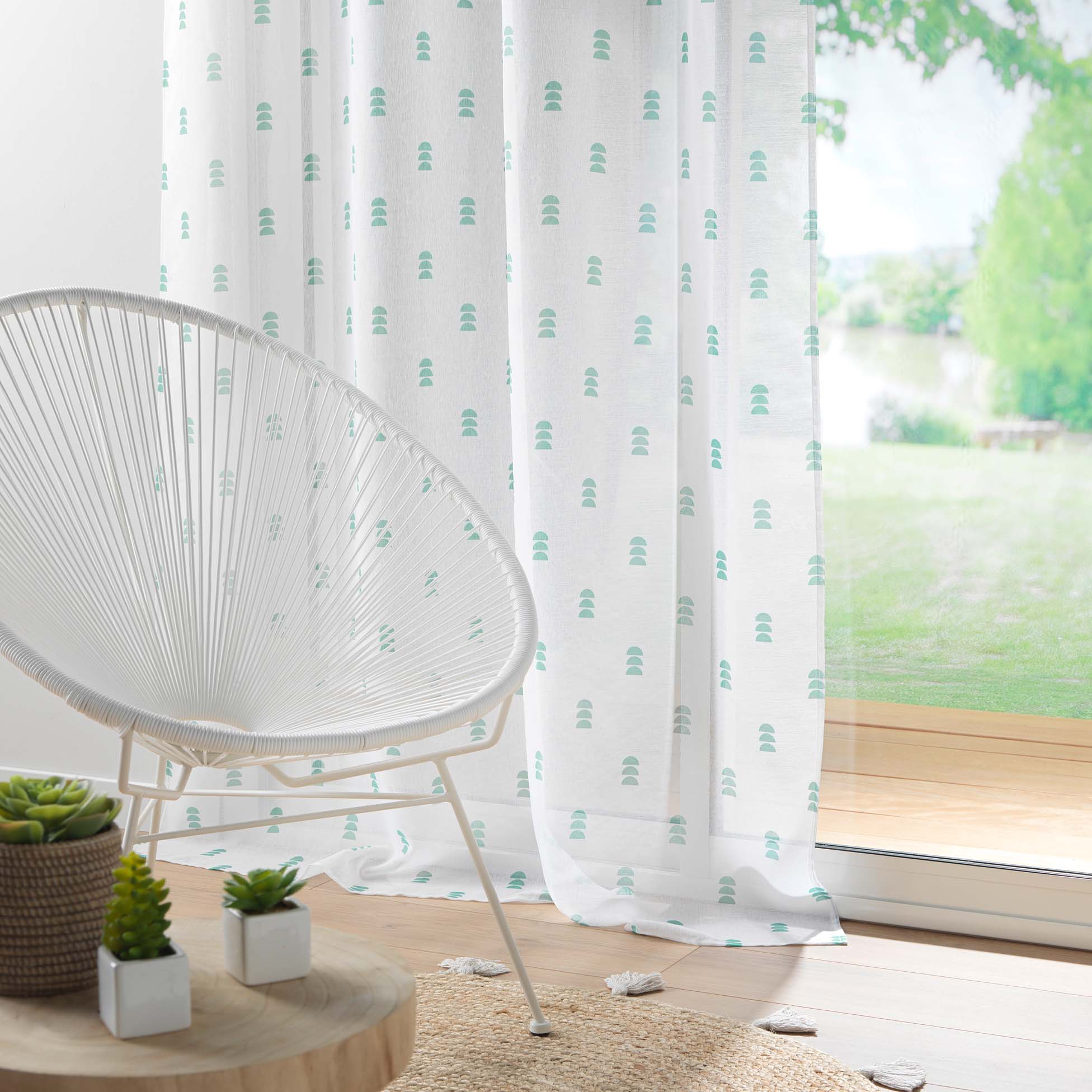 Perdea Geokid Verde Mint, 140 x 240 cm (2)